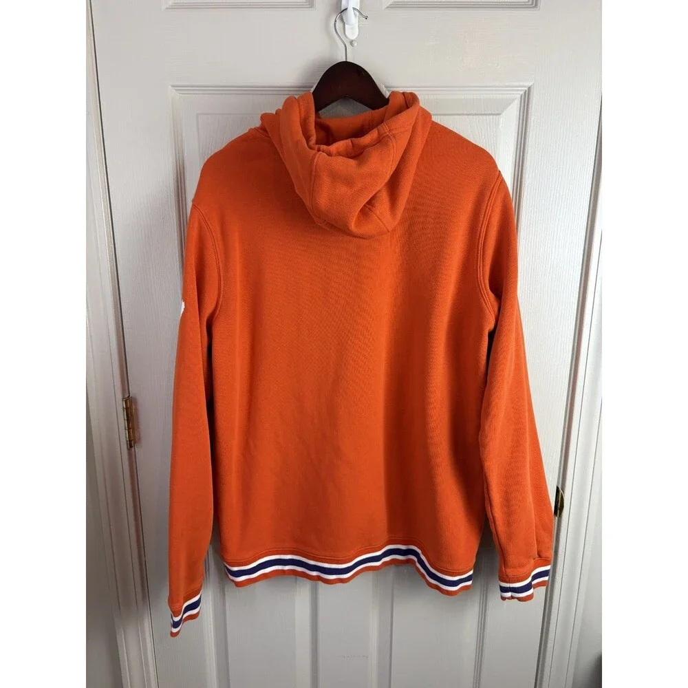 Nike Clemson Hoodie Mens Size XL Orange Purple Tiger Paw College Football